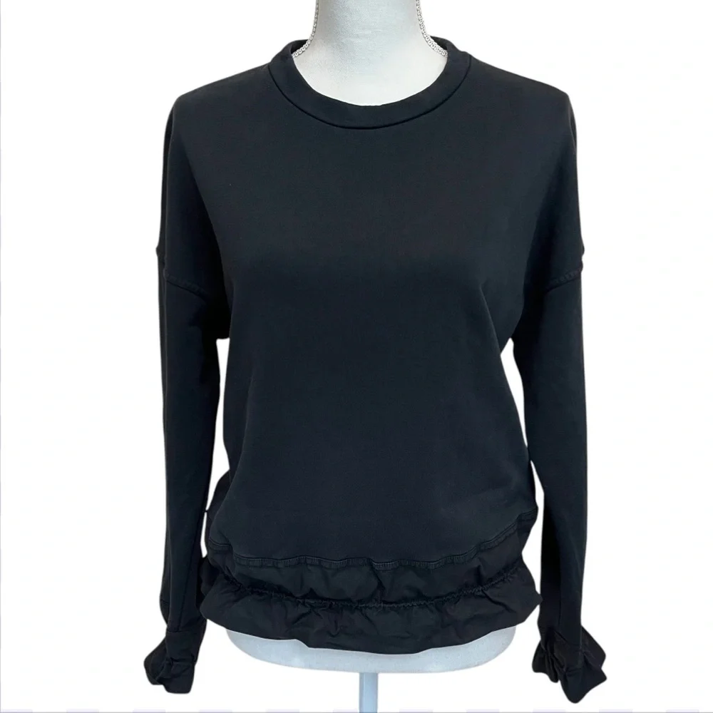 COS Ruffle Trim Sweatshirt - Picture 1 of 12
